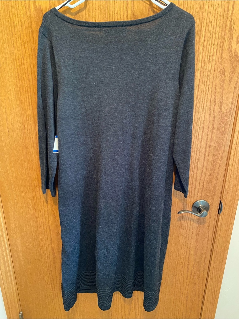 Kasper Women’s Long Sleeve Sweater Dress - Picture 3 of 6